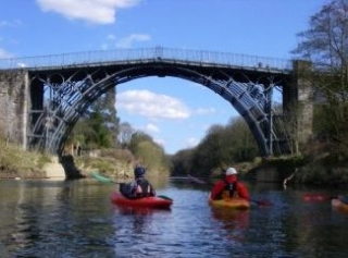 scenic river paddling